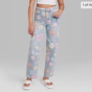 Never worn Target wide leg jeans!